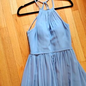 SALE! Azazie size 2 dusty blue Kailyn dress